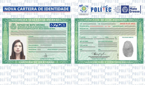 Nova carteira de identidade