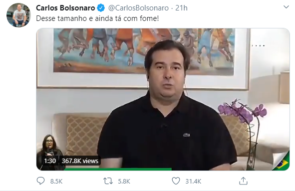 Carlos Bolsonaro - Twitter