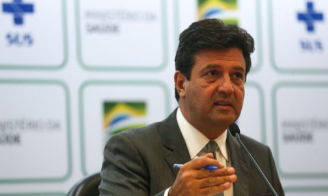 ministro da Sa&uacute;de, Luiz Henrique Mandetta