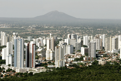 Vista aérea de Cuiabá