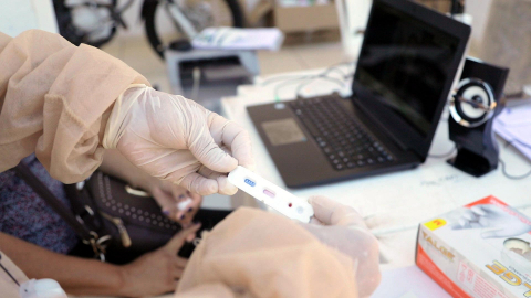 VG coronav&iacute;rus teste r&aacute;pido