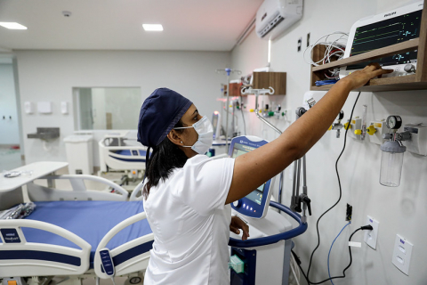Hospital leito de uti