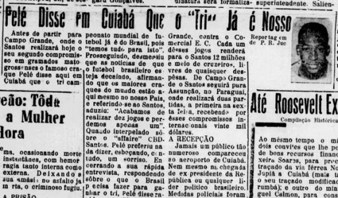 Jornal Pel&eacute; Cuiab&aacute;