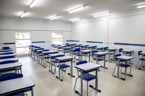 sala de aula vazia escola