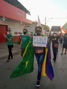 Ato contra Bolsonaro - 0709