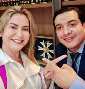 Gabriela Novis e Pedro Paulo