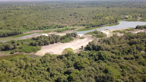 Rio Paraguai - Cáceres seca.