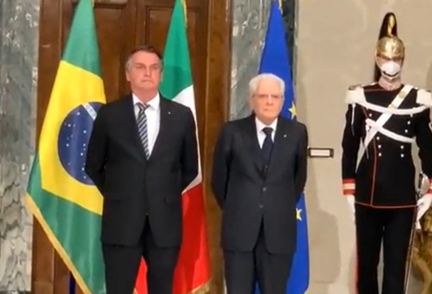 Bolsonaro na Italia