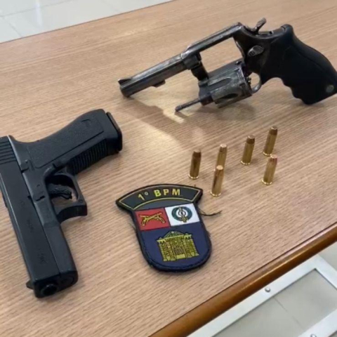 armas apreendidas