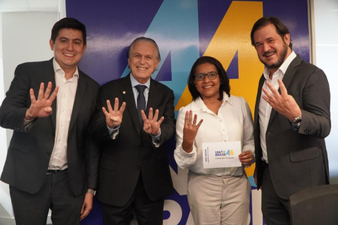 Gisela Simona, filiação no União Brasil