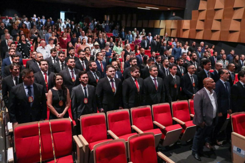 Formatura de novos delegados