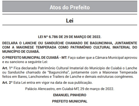 Lei baguncinha