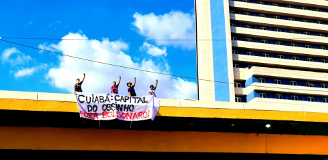 Protesto contra Bolsonaro 190422