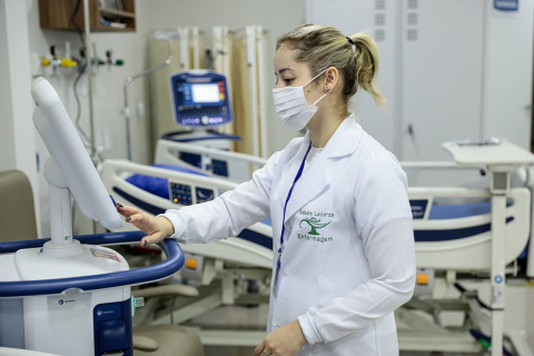 Hospital leito de uti