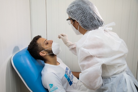 teste covid pandemia