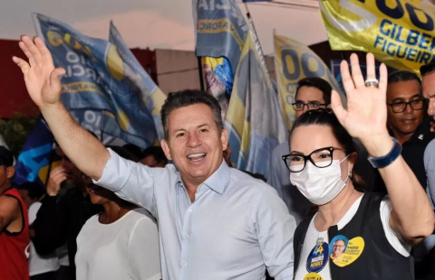 Mauro Mendes é reeleito governador de Mato Grosso neste domingo (02.10), no primeiro turno.