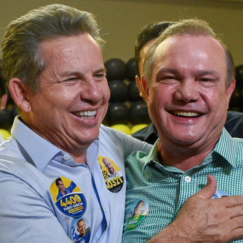 Mauro Mendes e Wellington Fagundes são eleitos governador e senador por Mato Grosso, respectivamente.
