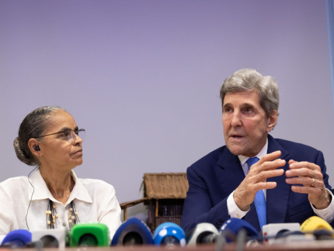 Marina Silva e John Kerry
