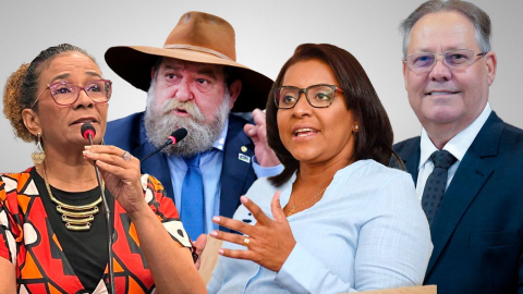 Suplentes L&uacute;dio, Ab&iacute;lio, Botelho e F&aacute;bio