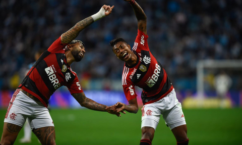 Flamengo - Gabigol e Bruno Henrique
