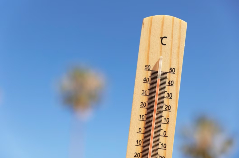 term&ocirc;metro calor quente