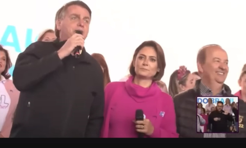 Bolsonaro e Michelle